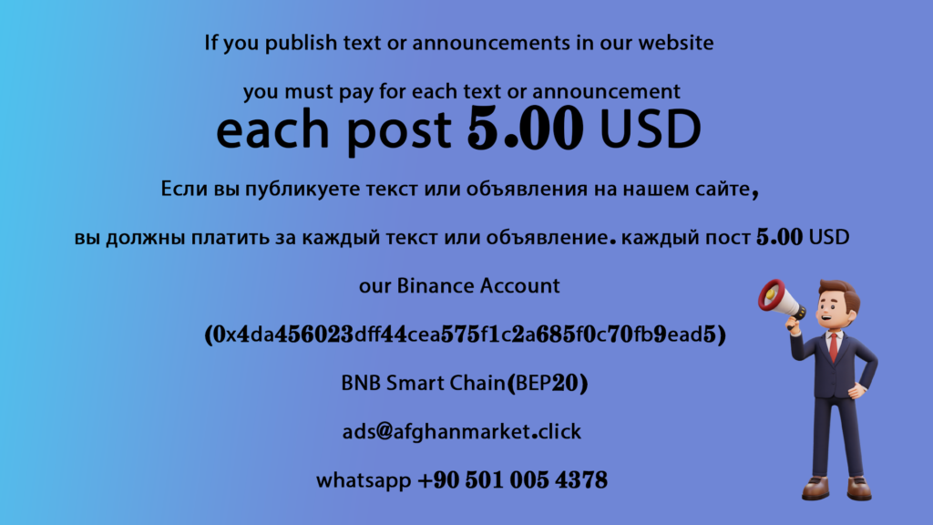 If you publish text or announcements in our website 1 ads